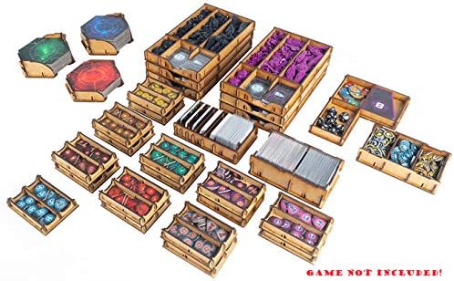 docsmagic.de Organizer Insert for Twilight Imperium 4th Edition Box, Light Brown - Image 4