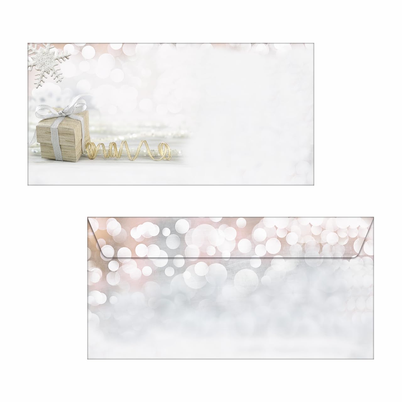 SIGEL DU135 Christmas envelopes "Christmas Surprise", DL, without window, 90 gsm, 50 Pieces