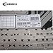 SUNMALL Keyboard Replacement Without Frame Compatible with HP ProBook 4530S 4535S 4730S 4735S Series Black US Layout