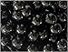 Pure Black Shank Buttons Safety Eyes for Bear Doll Toy Box of 50