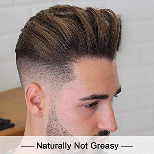 Hair Clay for Men Styling Product, Matte Finish Molding Hair Wax 2.8 Ounce, Strong Hold Light Smell No Shine