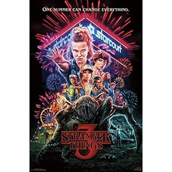 Trends International Netflix Stranger Things: Season 3 - One Sheet Wall Poster, 22.375