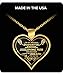 Head Master Cups Daughter Gifts - to My Precious Daughter Gold Pendant Necklace - Father Daughter Gifts, Daughter Birthday Gifts, dad Gifts to a Daughter, dad Daughter