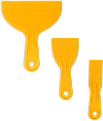 D.A.Y. Republic 3pc Plastic Putty Knife Set Flexible Scrapers