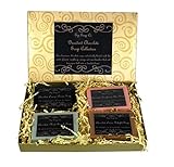 Sip Soap Company Decadent Chocolate Handmade Shea Butter and Glycerin Soap Gift Set
