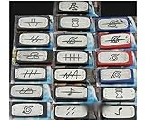 Xingcolo Topbill 4 PCS Difftrent Style Naruto Headband Leaf Village Logo Konoha Kakashi Tobi Obito Multicoloured, 4PCS
