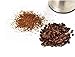 Guluman (2 pcs) Glass & Stainless Steel Salt and Pepper Grinder Set - Brushed Stainless Steel Pepper Mill & Salt Mill Shakers with Adjustable Ceramic Rotor