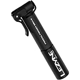 LEZYNE Presta Pocket Drive Bike Hand Pump | High-Pressure 160 PSI/11 Bar CNC-Machined Aluminum Bicycle Tire Inflation Pump, Easy-to-Use Portable Inflator