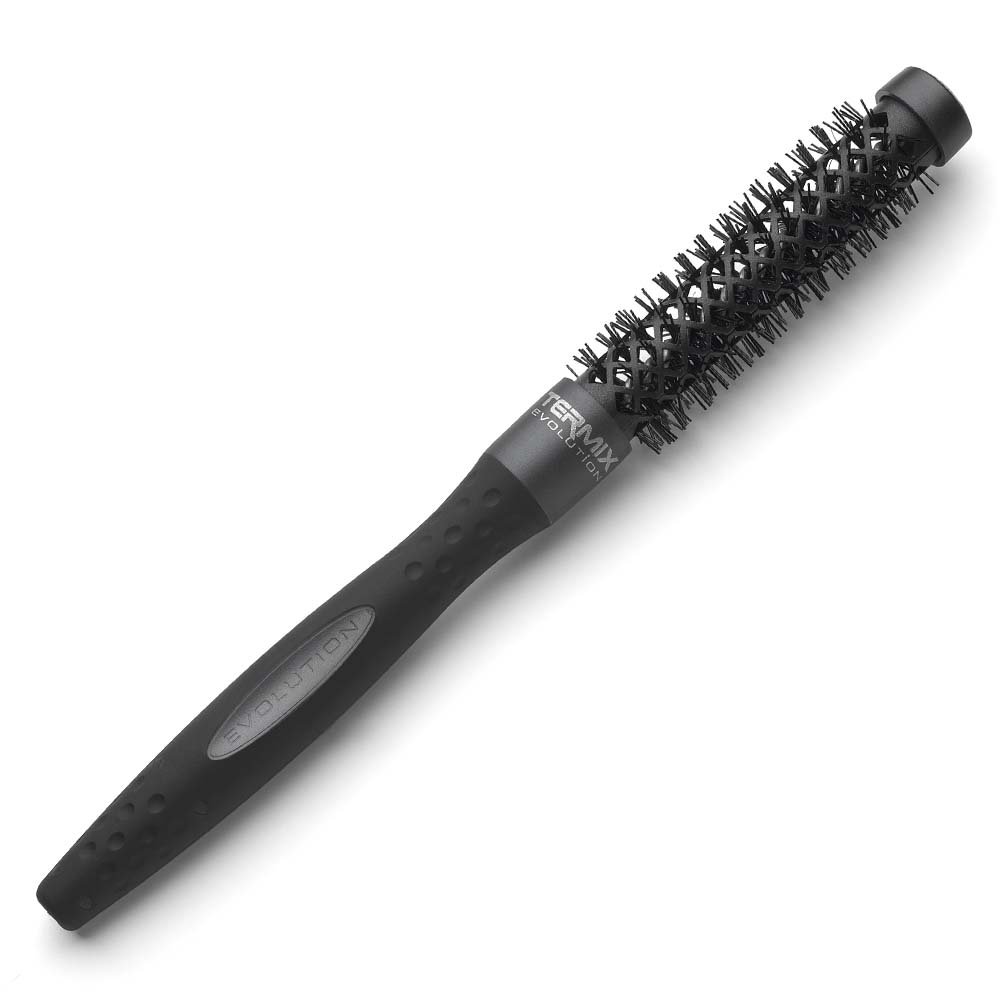 Termix Evolution Plus Ø 17 mm- Hairbrush for thick hair with Ionized bristles for thick and difficult-to-manage hair