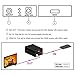 Wiistar HDMI to SDI Converter, HDMI to SDI Audio Video Adapter Support SD-SDI/HD-SDI/3G-SDI 1080p for Camera Home Theater