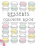 Desserts Coloring Book
