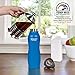 Healthy Human Stainless Steel Curve Water Bottle | 100% BPA Free Thermos for Kids & Adults | Vacuum Insulated Water Bottles | Metal Bottles with Leak Proof Lid (21 oz/ 621 ML, Bahama)