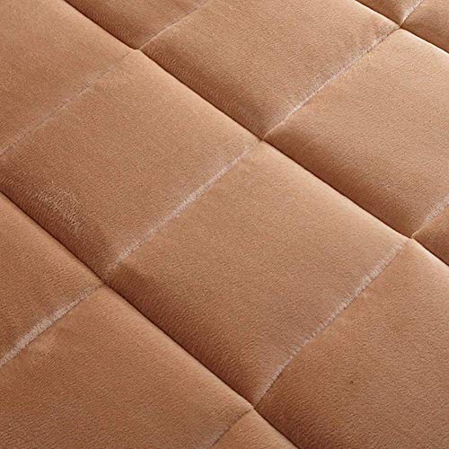 V-mix Floor Futon Mattress Japanese Twin Sleeping Pad Tatami Mat Bed Roll Up Mattress Flannel Topper - Thumbnail 2