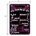 First Day of School Princess Reusable Easy Clean Metal Tin Back to School Chalkboard Style Photo Prop Metal Sign 8'' x 12''- Customizable with Liquid Chalk Markers