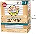 Earth's Best TenderCare Chlorine-Free Disposable Baby Diapers, 8-14 lbs-Size 1 (144 Count)