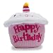 Cuddle Barn Birthday Cupcake Squeezer Lights Up and Plays Happy Birthday When Squeezed (Pink)