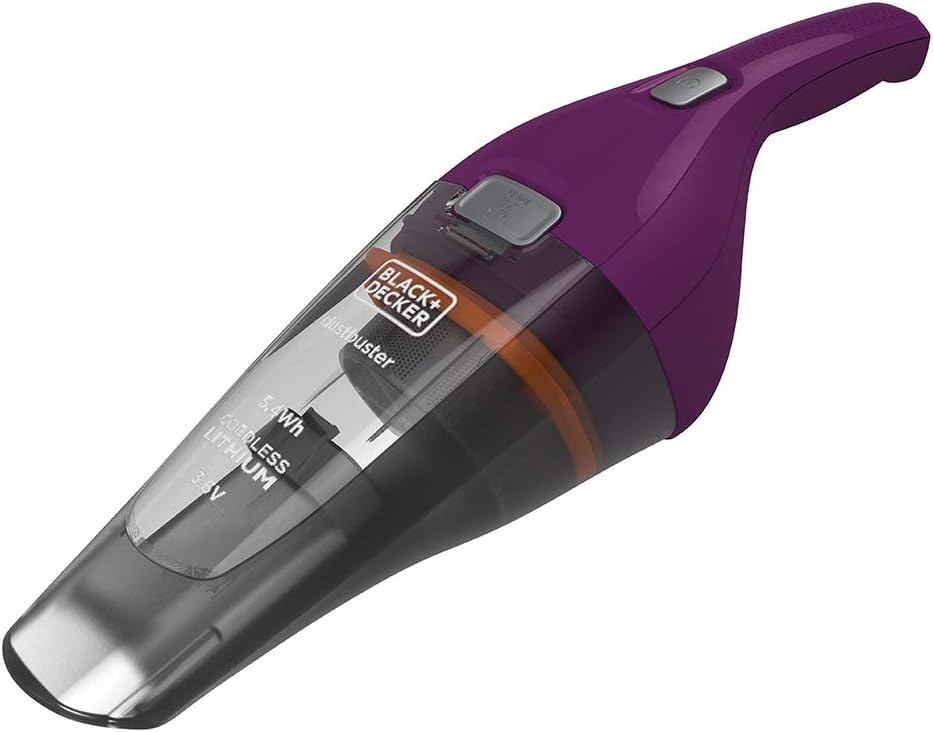 Black+Decker NVC115WGB, Handheld Vacuum, Grey/Purple Amazon.co.uk