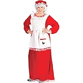 Fun World Costumes Women's Plus-Size Plus Size Adult Mrs.Claus Promo Suit