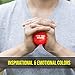 GloHeaven Motivational Stress Balls (3-Pack) Stress and Anxiety Relief Toys for Kids, Students and Adults