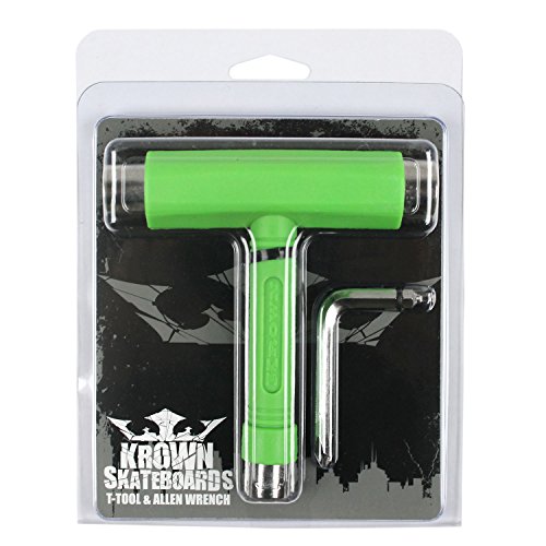 Krown Skateboard Tools, Neon Green