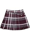 French Toast Plaid Two-Tab Scooter Girls