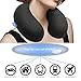 Sojoy Memory Foam Travel Pillow Head Neck Chin Support for Comfortable Sleep Long Trip on Car, Airplane Adults Size(12X11X4)