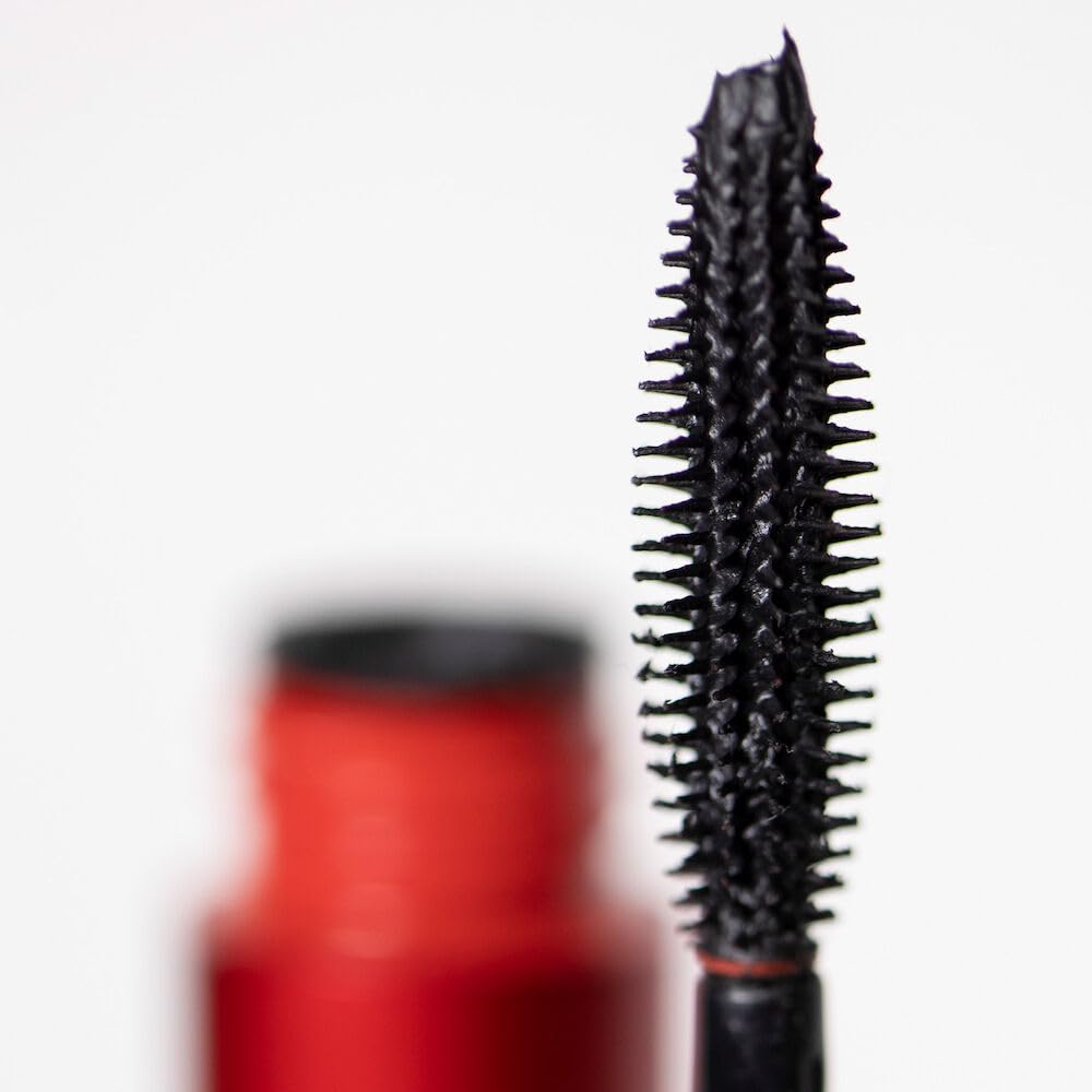 Smashbox Super Fan Lash Lengthening Mascara | Fanned-Out Volume + Length, Long-Wearing Mascara without Clumping, 0.34 Fl Oz, Black