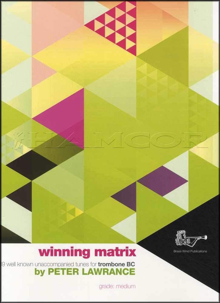 Winning Trombone Bass-Trombone Multicolour Brass Mouthpiece Mouthpiece 9790570279524 B Flat Trombone