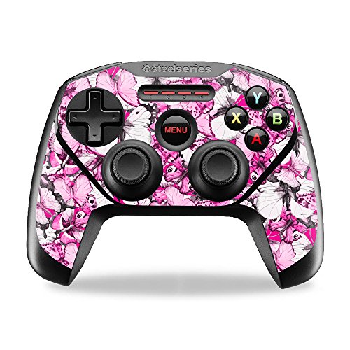 MightySkins Skin Compatible with SteelSeries Nimbus Controller case wrap Cover…