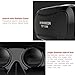 3D Movies Games VR Headset w/ iOS Android Bluetooth Remote Controller, Universal Virtual Reality Glasses Box for iPhone Samsung Galaxy SONY Xperia LG HTC MOTO Cellphones