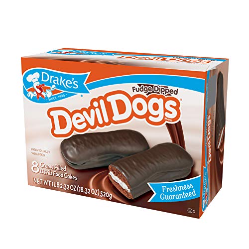 Drake's Fudge Dipped Devil Dogs, 24 Count - Thumbnail 2
