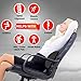 FORTEM Lumbar Support Cushion, Back Support for Office Chair and Car Seat, Back Rest for Gaming, Memory Foam Pillow, Desk Chair Cushion, Breathable & Washable Cover, Adjustable Straps