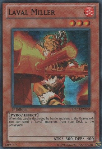 Yu-Gi-Oh! - Laval Miller (HA05-EN007) - Hidden Arsenal 5 - 1st Edition - Super Rare