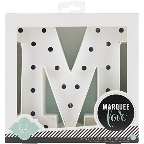 American crafts letter kit, m