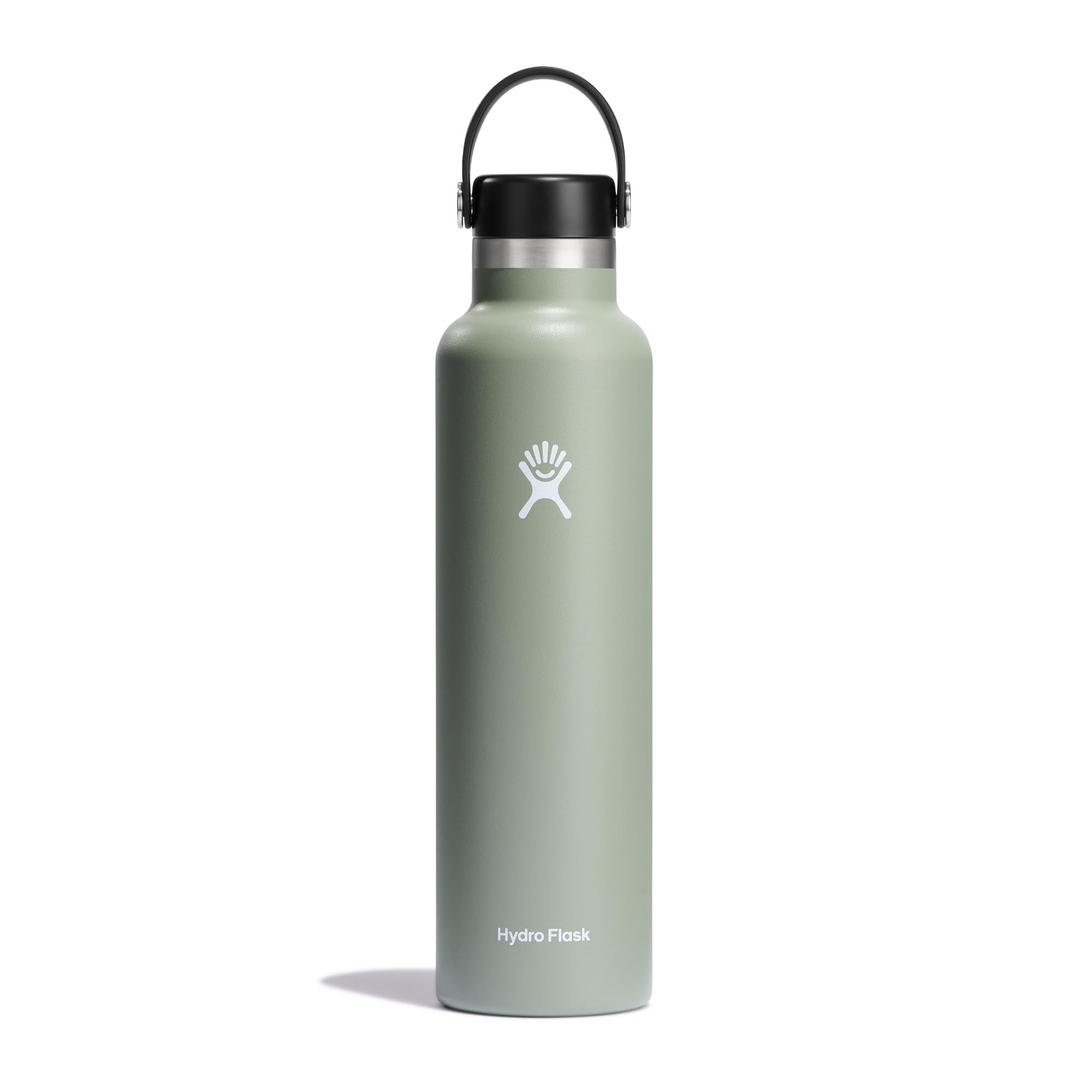 Hydro Flask - Water Bottle 709 ml (24 oz) - Vacuum Insulated Stainless Steel Water Bottle with Leak Proof Flex Cap and Powder Coat - BPA-Free - Standard Mouth - Agave — image 1