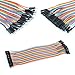 TIMESETL 5pcs DC 5V Stepper Motor 28BYJ-48 + 5pcs ULN2003 Driver Board + 40pcs Male Female Jumper Wire Cable for Arduino Raspberry PI