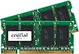 Crucial 4GB Kit (2GBx2) DDR2 667MHz (PC2-5300) CL5 SODIMM 200-Pin Notebook Memory Modules CT2KIT25664AC667 / CT2CP25664AC667