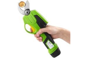 GARDTECH Electric pruning shears Cordless 7.3V Cordless Rechargeable Power Pruner Scissors Tools (Pruner)