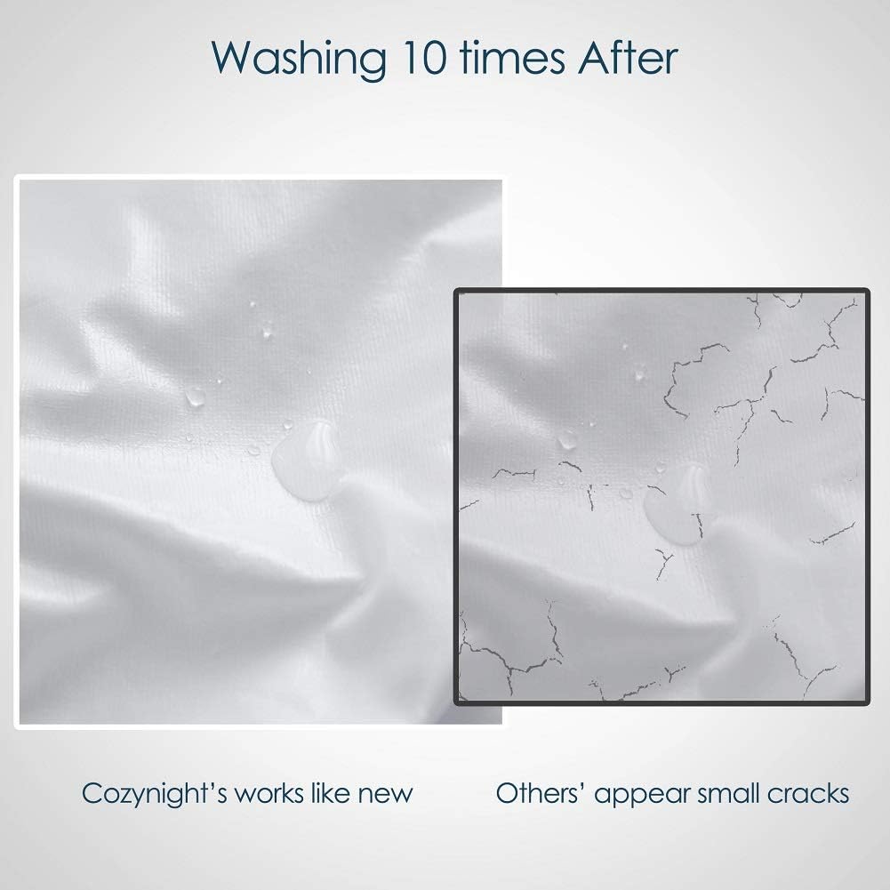 Cozynight Waterproof Mattress Protector King Soft Noiseless Breathable Mattress Protection Cover Hypoallergenic Vinyl Free Washable Bed Cover Fitted 14”-18” Deep Pocket Mattress: Home & Kitchen
