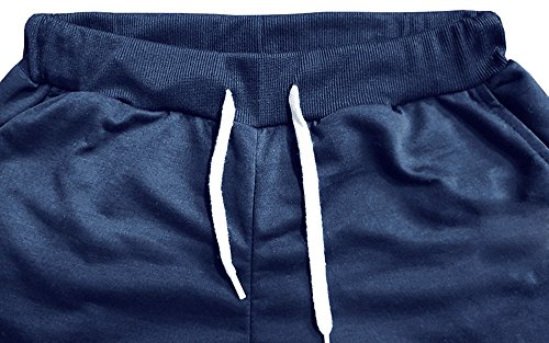 image for JOYFEEL-Men short Men Gym Shorts, JOYFEEL Summer Casual Solid Elastic 
