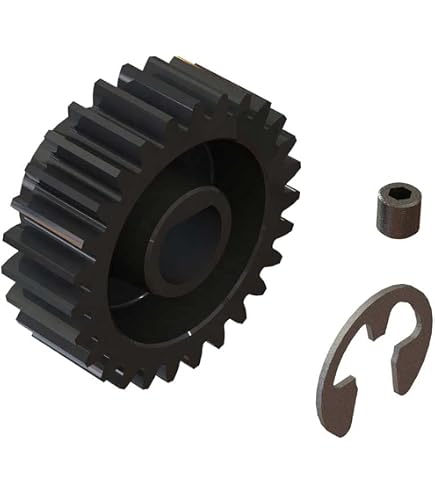 Pignon 34T Mod1 Safe-D8 ARRMA ARA311122 – Acier Robuste Pour Arbre Moteur 8 Mm – Pièce D’Origine RC