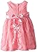 Nannette Little Girls' Mesh Wpven Dress