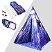 Kids Indian Teepee Play Tent for Boys and Girls , Galaxy Playhouse Princess Castle for Toddler Outdoor and Indoor Fun Plays (B)