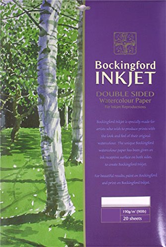 Bockingford Inkjet double sided Watercolour Paper A4 [Toy]