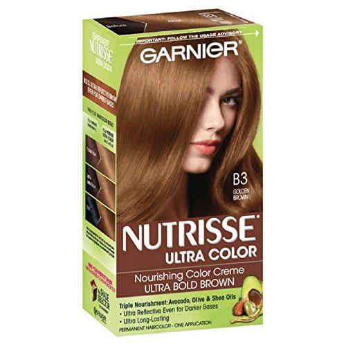 Garnier Nutrisse Ultra Color [B3] Golden Brown 1 ea (Pack of 3)