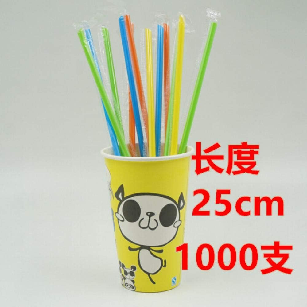 1000pcs Straws, Plastic Straws, Disposable Straws, Juice