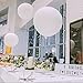 36 Inch White Balloon,Pack-6 Giant Balloons for Party/Birthdays/Wedding/Festivals Christmas and Event Decorations