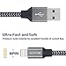 Xcords(TM) 3Pack 3ft 6ft 10ft iPhone Lightning to USB Syncing and Charging Cable Data Cord for iPhone 7/7 Plus/6/6 Plus/6s/6s Plus /5/5s/5c/SE/iPad/iPod and more(Black)