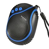 Bluetooth Speakers, YEOPHOM Wireless Ultra Portable Speaker Built-in Mic Hand-free FM Radio TF card Super Bass Outdoor Stereo Speaker for iPhone, iPad, Samsung and Bluetooth Enable Devices Black/Blue