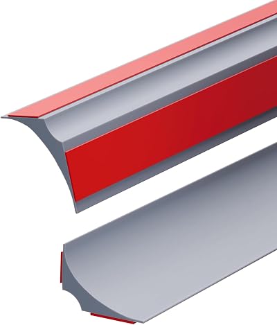 Zayejod 2M Grey Silicone Shower Tray Sealing Strip with Dual Adhesive Backing